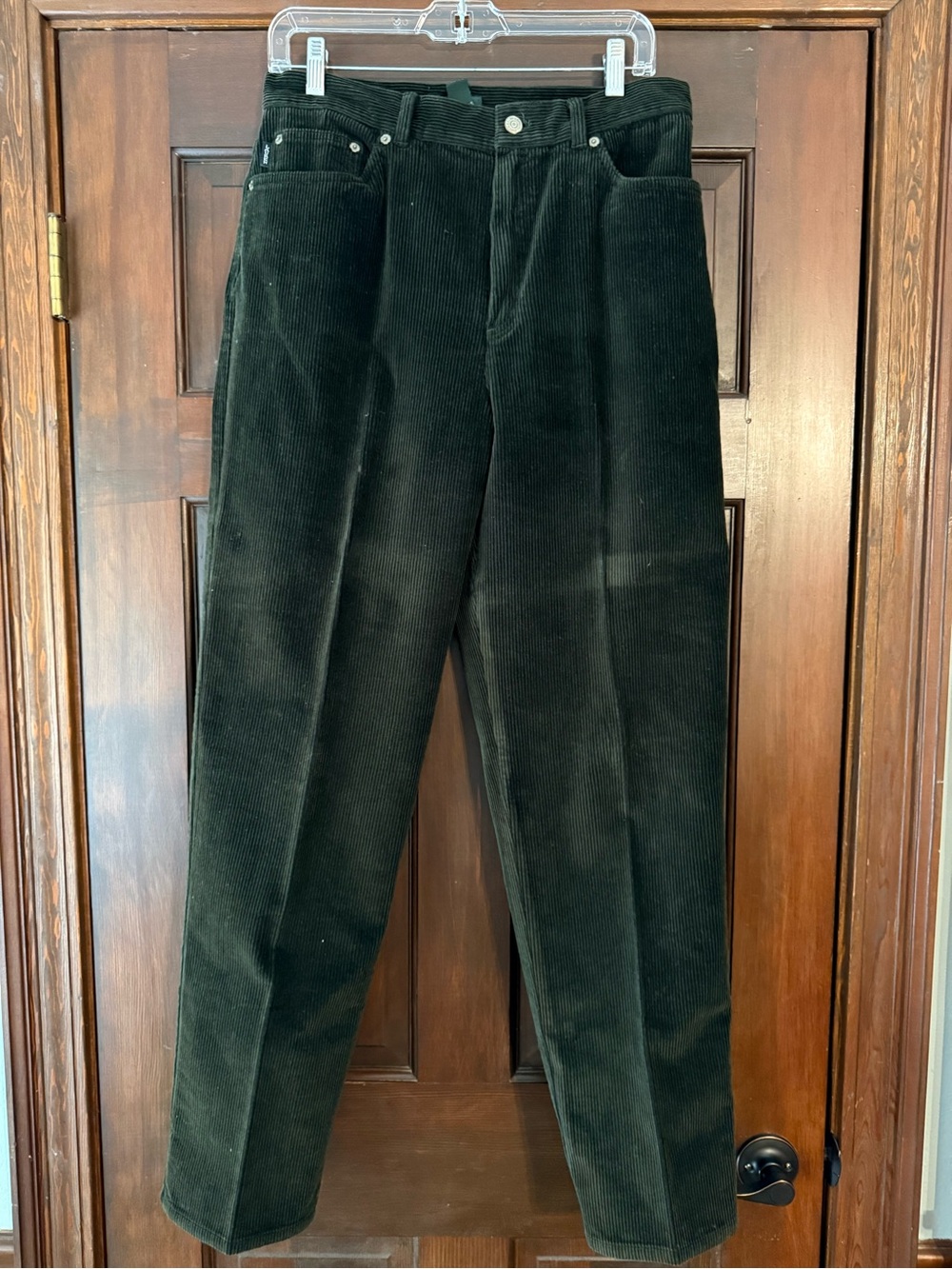 Vintage Ralph Lauren Forest Green Corduroy Women’s Trousers